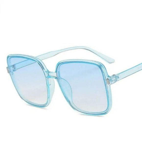Accessories - Oversized  Blue Sunglasses